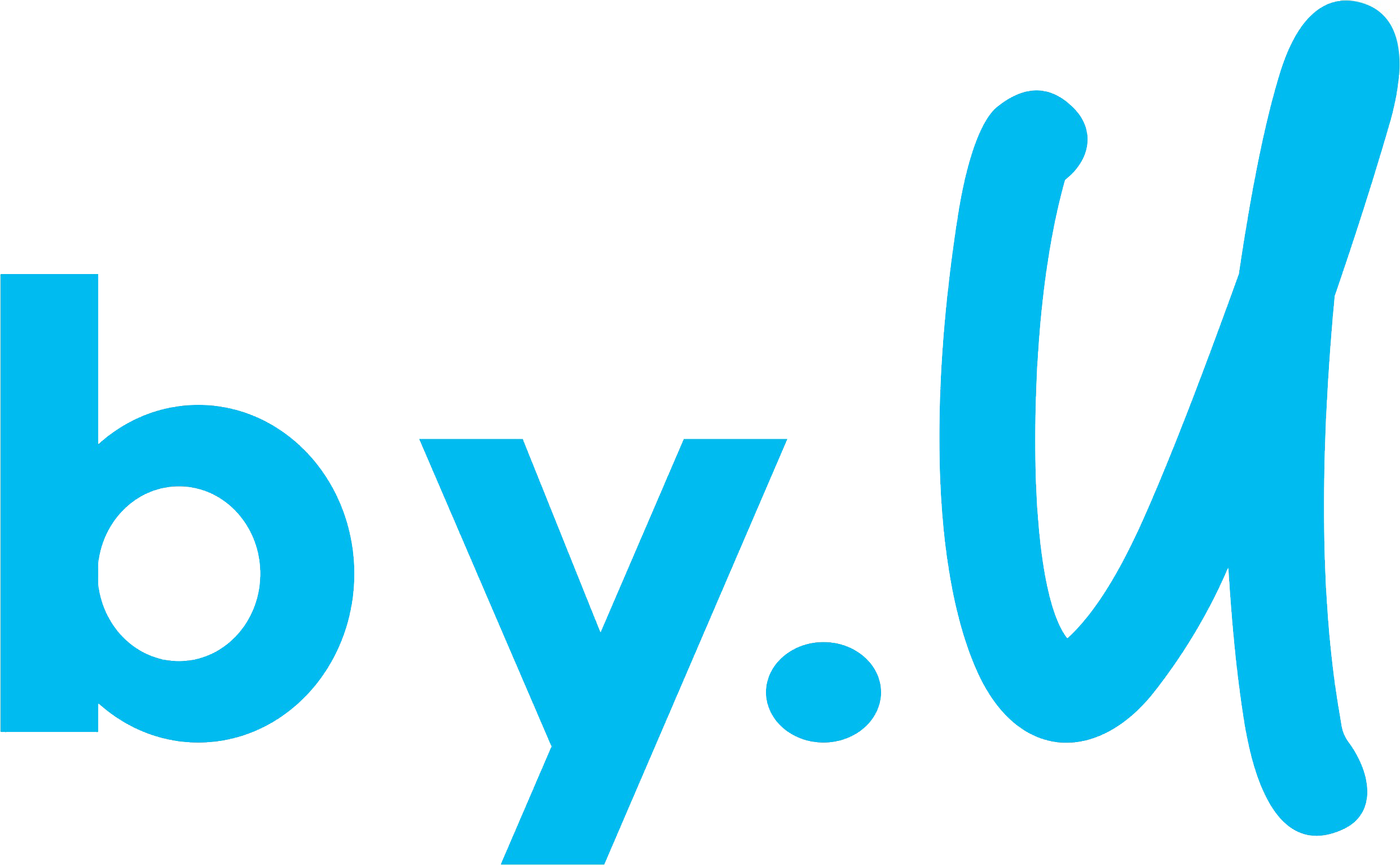 by U