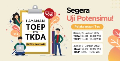 Layanan TOEP & TKDA PLTI Batch Januari 2022