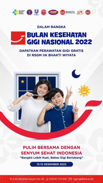 Bulan Kesehatan Gigi dan Mulut Nasional (BKGN 2022)