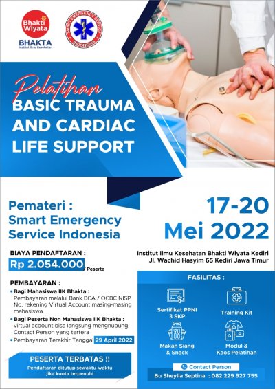 Basic Trauma Cardiac Life Support (BTCLS) 2022
